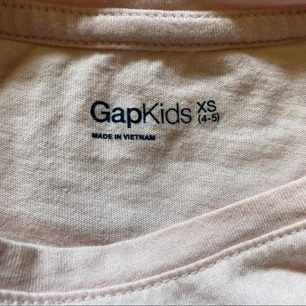 Gap Kids Cat in mask L/S Shirt Sz XS (4-5)